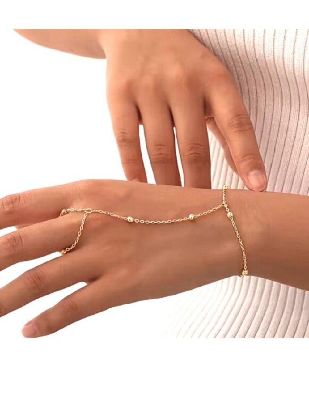 Hand Finger Chain Bracelet Sexy Beach Delicate Goddess Egyptian Stylish Trendy